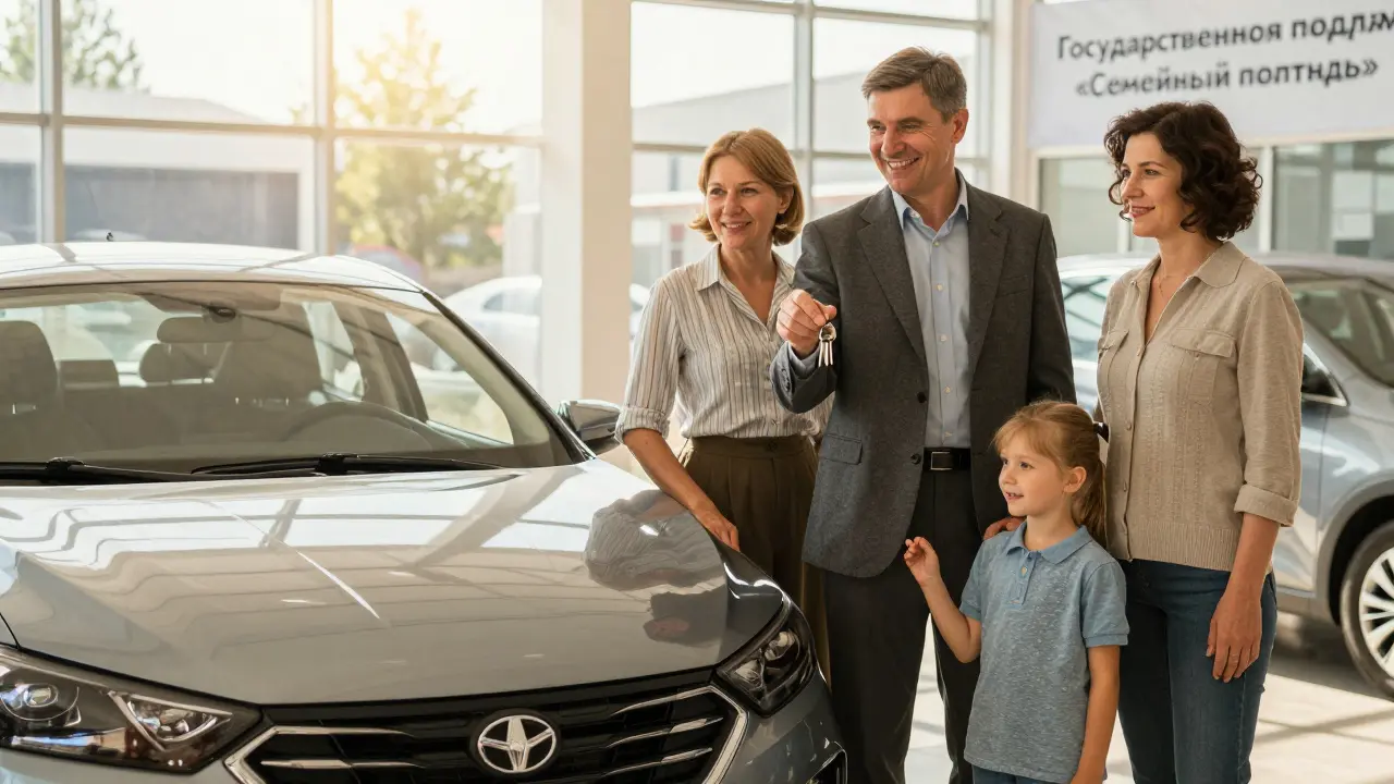 Льготный автокредит для многодетных семей в 2025 году: условия, скидки и как получить