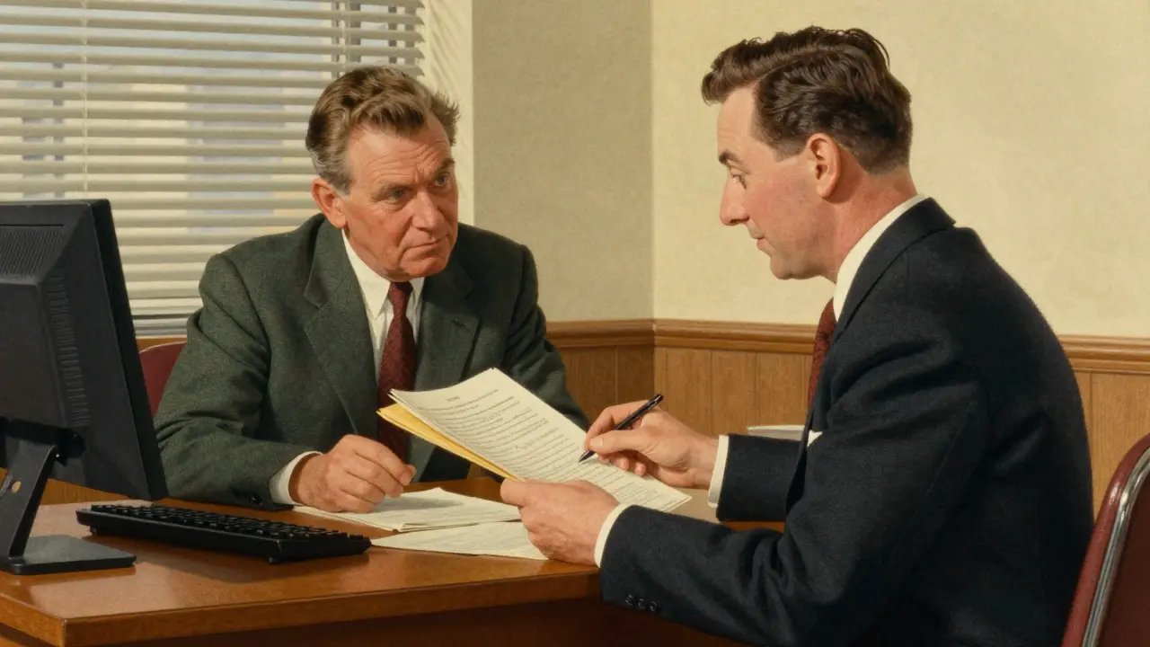 Оформление документов на автокредит в уютном офисе.