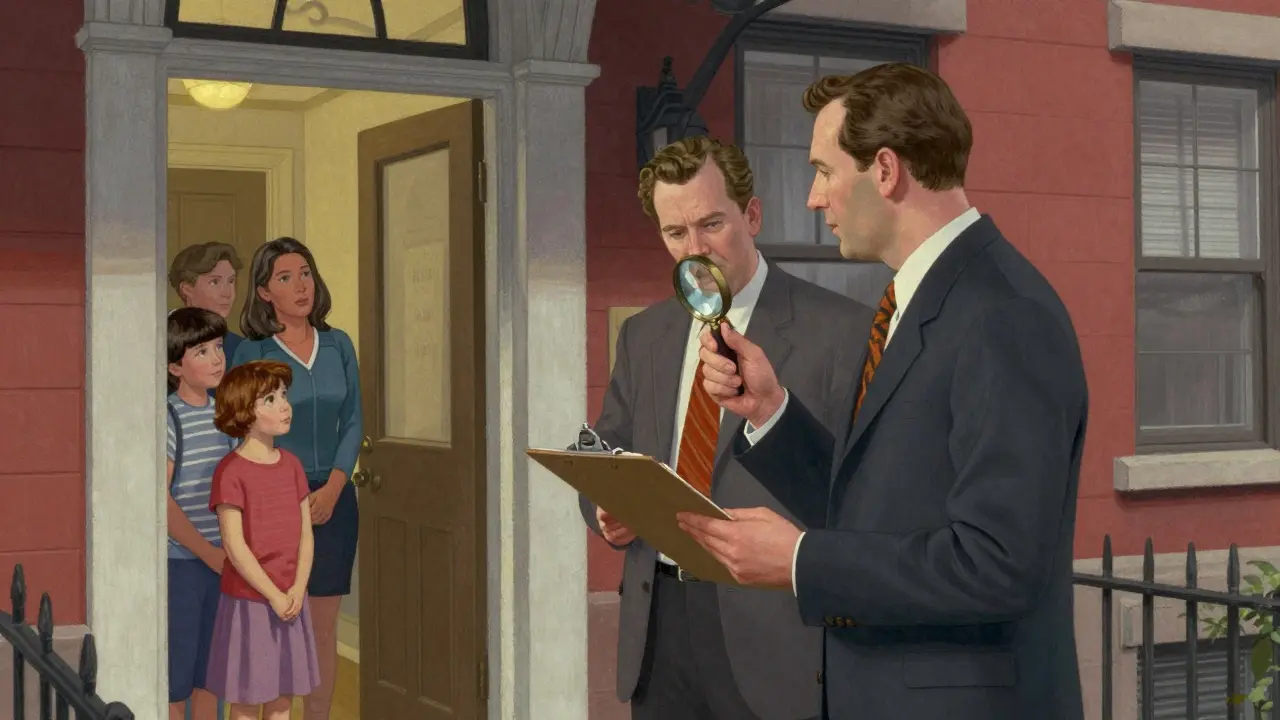 Проверка документов и состояния дома перед покупкой недвижимости.