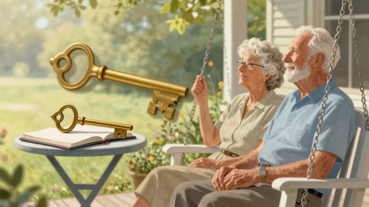 Пожилая пара наслаждается спокойной жизнью благодаря долгосрочным сбережениям